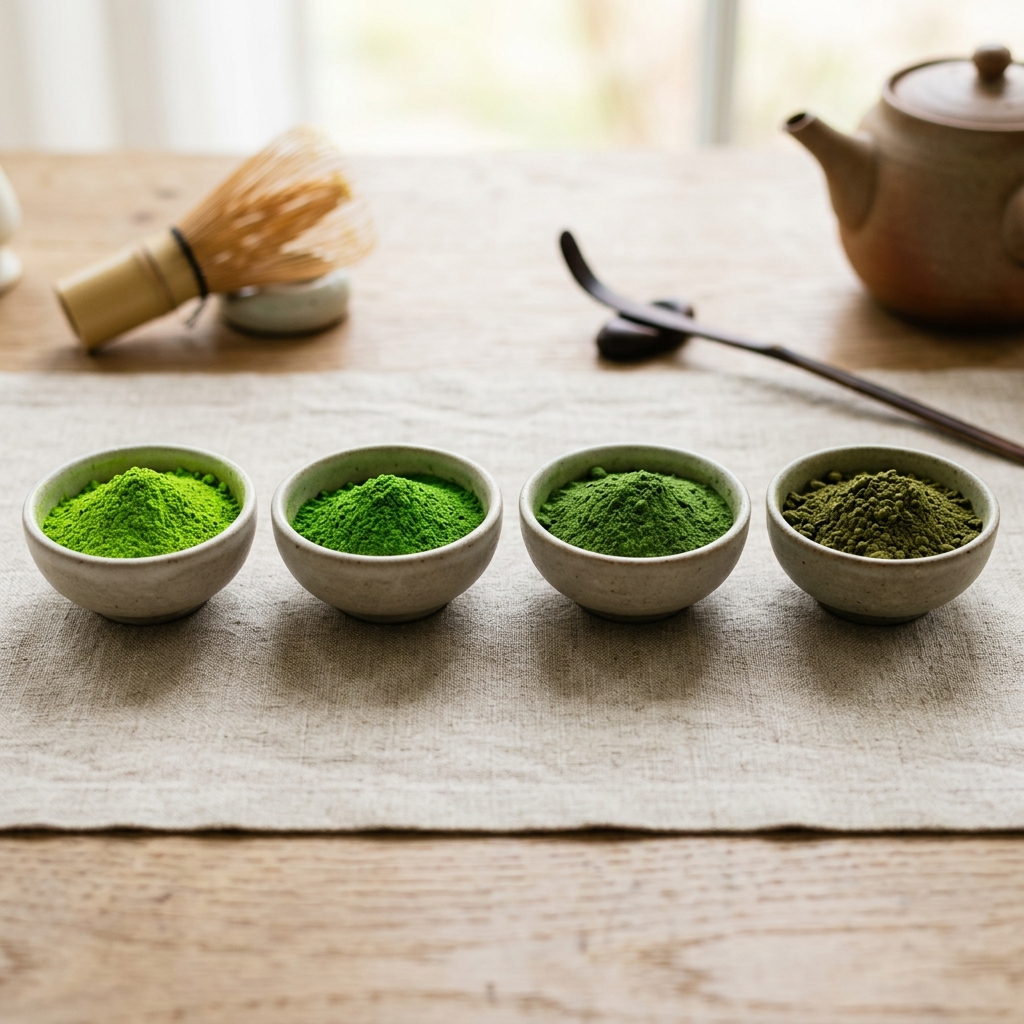 The 4 Universal Commercial Grades of Matcha